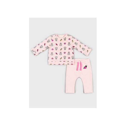 Zippy Dres 22W-8901ZT Różowy Regular Fit ze sklepu MODIVO w kategorii Dresy dla niemowlaka - zdjęcie 168532849