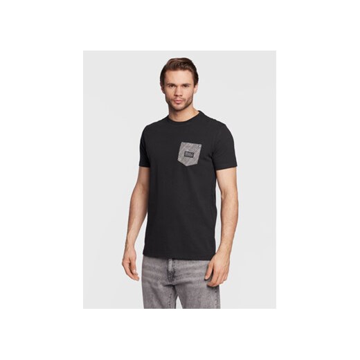 Replay T-Shirt M6293.000.23356P Czarny Regular Fit ze sklepu MODIVO w kategorii T-shirty męskie - zdjęcie 168533449