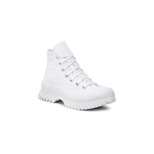 Converse Trampki Ctas Lugged 2.0 Hi A00871C Biały Converse 36 MODIVO wyprzedaż