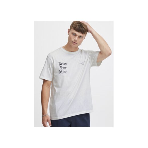 Solid T-Shirt 21107874 Biały Relaxed Fit ze sklepu MODIVO w kategorii T-shirty męskie - zdjęcie 168534025