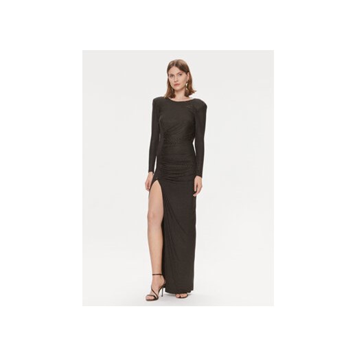 Nissa Sukienka wieczorowa RS14481 Czarny Slim Fit ze sklepu MODIVO w kategorii Sukienki - zdjęcie 168534387