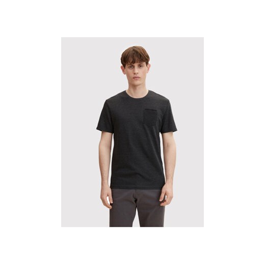 Tom Tailor T-Shirt 1031593 Czarny Regular Fit ze sklepu MODIVO w kategorii T-shirty męskie - zdjęcie 168534435
