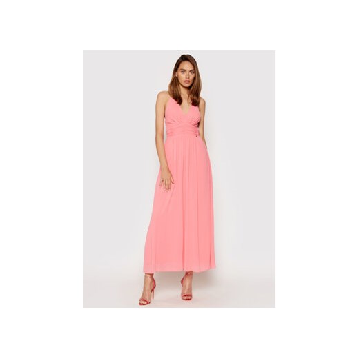 Rinascimento Sukienka wieczorowa CFC0103373003 Różowy Regular Fit ze sklepu MODIVO w kategorii Sukienki - zdjęcie 168534509