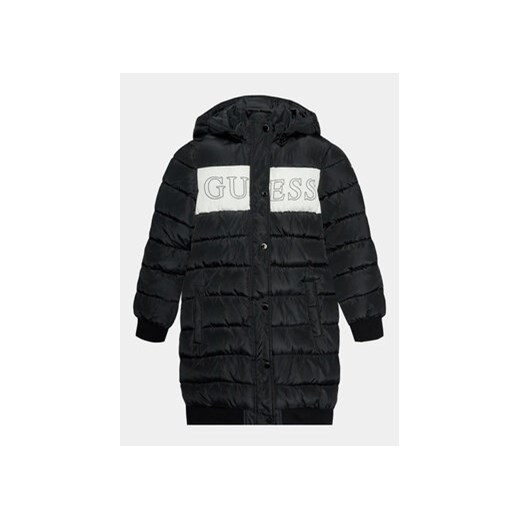 Guess Płaszcz zimowy J3BL02 WB240 Czarny Regular Fit ze sklepu MODIVO w kategorii Kurtki chłopięce - zdjęcie 168535156