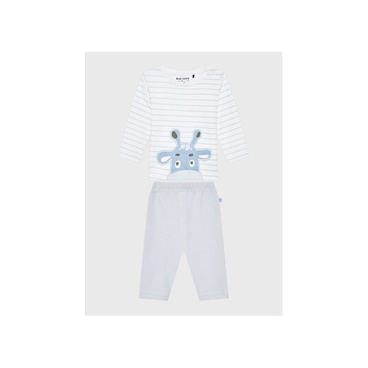 Blue Seven Komplet bluzka i spodnie 473152 Niebieski Regular Fit ze sklepu MODIVO w kategorii Komplety niemowlęce - zdjęcie 168535817