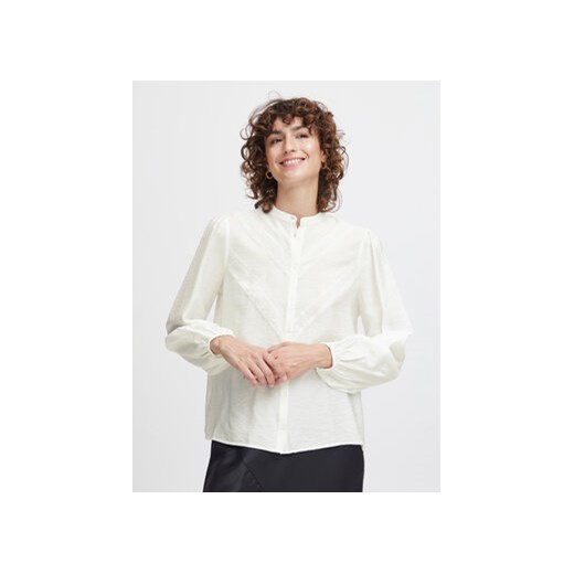 b.young Koszula 20813808 Biały Regular Fit ze sklepu MODIVO w kategorii Koszule damskie - zdjęcie 168535977