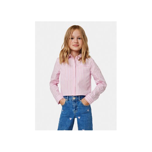 Kids ONLY Koszula Holly 15317151 Różowy Cropped Fit ze sklepu MODIVO w kategorii Koszule dziewczęce - zdjęcie 168536329