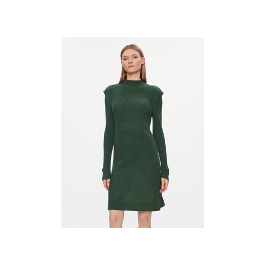 Brave Soul Sukienka dzianinowa LKD-274HARINGTOA Zielony Regular Fit ze sklepu MODIVO w kategorii Sukienki - zdjęcie 168536336