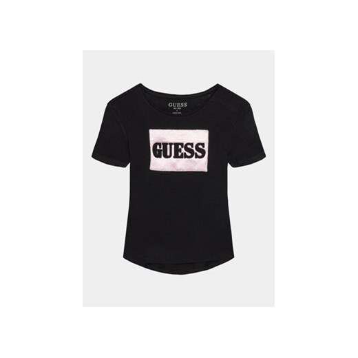 Guess T-Shirt J4RI32 KAPO0 Czarny Regular Fit ze sklepu MODIVO w kategorii Bluzki dziewczęce - zdjęcie 168536776