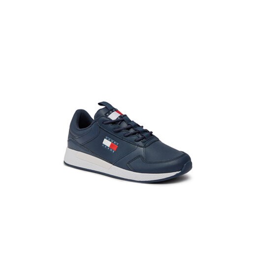 Tommy Jeans Sneakersy Tommy Jeans Flexi Runner EM0EM01409 Granatowy Tommy Jeans 45 MODIVO