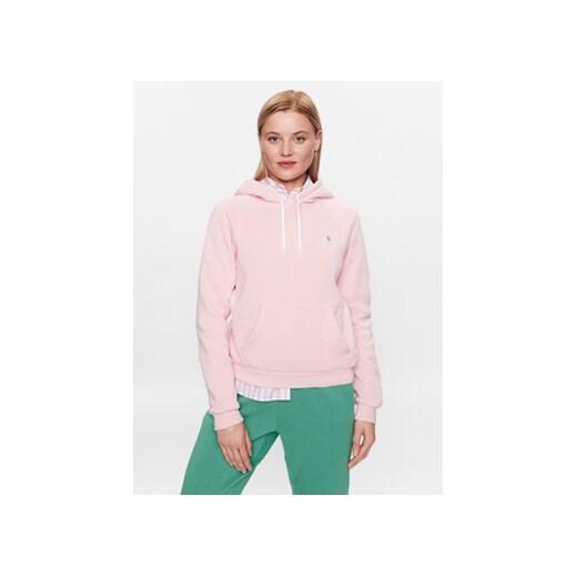 Polo Ralph Lauren Bluza 211891558014 Różowy Regular Fit ze sklepu MODIVO w kategorii Bluzy damskie - zdjęcie 168536928