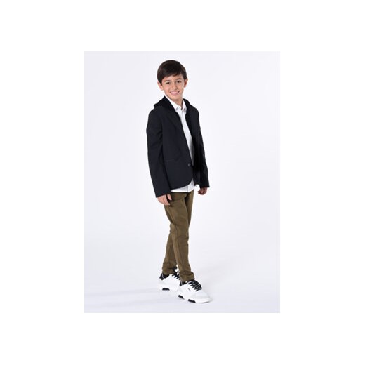 Karl Lagerfeld Kids Spodnie dresowe Z24164 D Khaki Regular Fit ze sklepu MODIVO w kategorii Spodnie chłopięce - zdjęcie 168537225