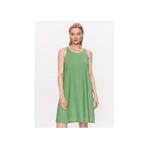 United Colors Of Benetton Sukienka codzienna 4AGHDV02U Zielony Regular Fit ze sklepu MODIVO w kategorii Sukienki - zdjęcie 168537428