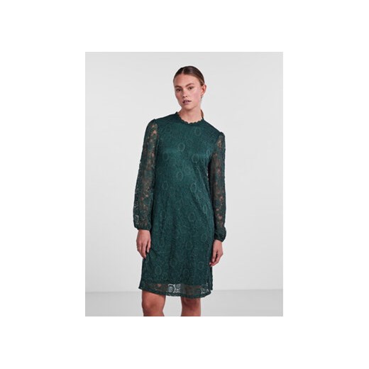 Pieces Sukienka codzienna 17139864 Zielony Regular Fit ze sklepu MODIVO w kategorii Sukienki - zdjęcie 168537559