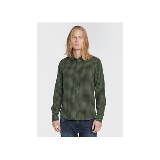 Blend Koszula 20714317 Zielony Regular Fit ze sklepu MODIVO w kategorii Koszule męskie - zdjęcie 168537726
