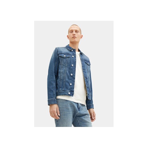 Tom Tailor Kurtka jeansowa 1037634 Niebieski Regular Fit ze sklepu MODIVO w kategorii Kurtki męskie - zdjęcie 168539077