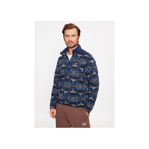 Columbia Polar Sweater Weather™ II Printed Half Zip Niebieski Regular Fit ze sklepu MODIVO w kategorii Bluzy męskie - zdjęcie 168539178