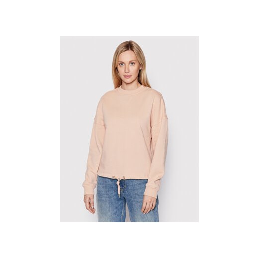 Urban Classics Bluza Crew TB1523 Różowy Oversize ze sklepu MODIVO w kategorii Bluzy damskie - zdjęcie 168539278