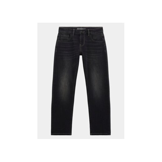 Guess Jeansy L4RA03 D4KC0 Czarny Regular Fit ze sklepu MODIVO w kategorii Spodnie chłopięce - zdjęcie 168539589