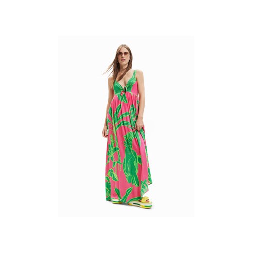 Desigual Sukienka letnia 23SWVW60 Kolorowy Regular Fit ze sklepu MODIVO w kategorii Sukienki - zdjęcie 168539798