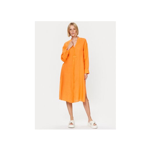 Seidensticker Sukienka koszulowa 60.134909 Pomarańczowy Regular Fit ze sklepu MODIVO w kategorii Sukienki - zdjęcie 168540025