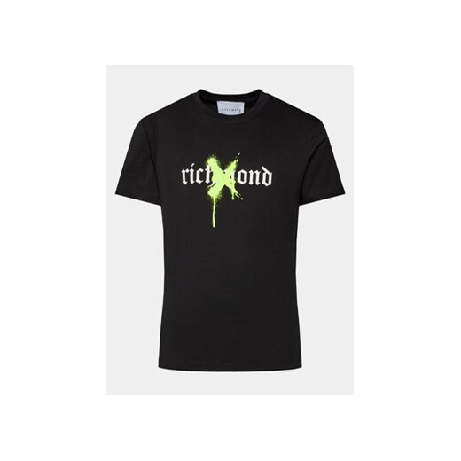 Richmond X T-Shirt Ulsoy UMP24052TS Czarny Regular Fit ze sklepu MODIVO w kategorii T-shirty męskie - zdjęcie 168540419