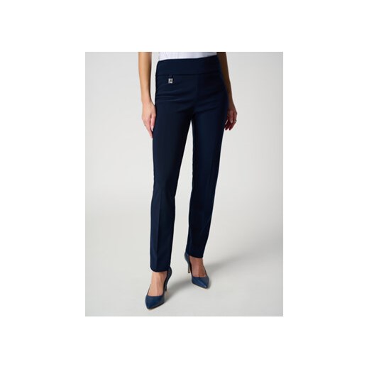 Joseph Ribkoff Spodnie materiałowe 144092NOS Granatowy Slim Fit ze sklepu MODIVO w kategorii Spodnie damskie - zdjęcie 168540496