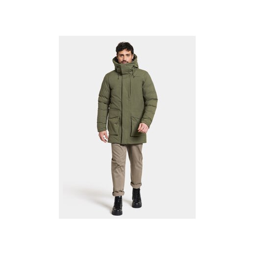 Didriksons Parka Akilles Usx Parka 504913 Zielony Regular Fit ze sklepu MODIVO w kategorii Parki męskie - zdjęcie 168540788