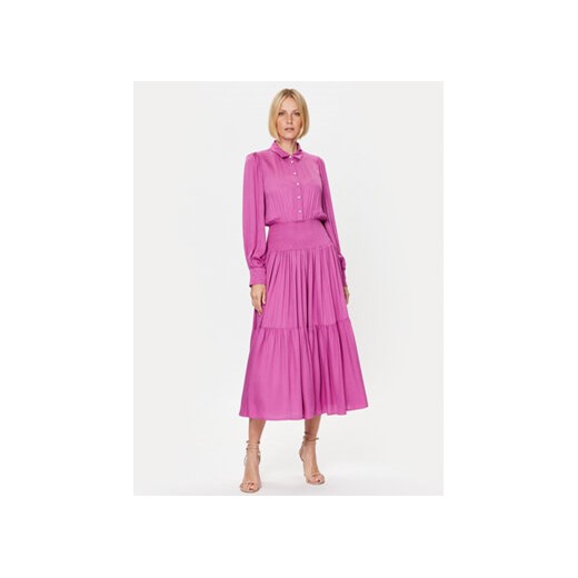 Bruuns Bazaar Sukienka codzienna Bauma Leanne BBW3315 Różowy Regular Fit ze sklepu MODIVO w kategorii Sukienki - zdjęcie 168541067