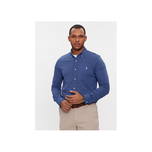 Polo Ralph Lauren Koszula 710654408116 Niebieski Regular Fit ze sklepu MODIVO w kategorii Koszule męskie - zdjęcie 168542395