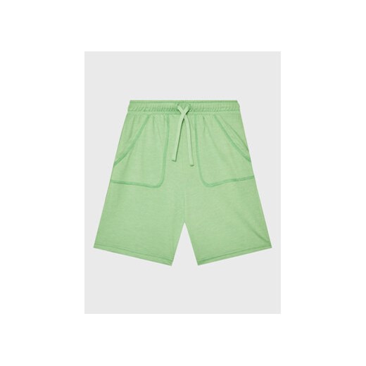 United Colors Of Benetton Szorty sportowe 37YKC901P Zielony Regular Fit United Colors Of Benetton 170 MODIVO