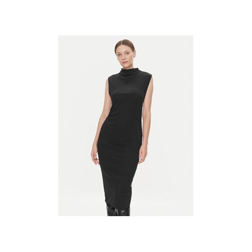 Calvin Klein Jeans Sukienka codzienna J20J221396 Czarny Slim Fit ze sklepu MODIVO w kategorii Sukienki - zdjęcie 168542789