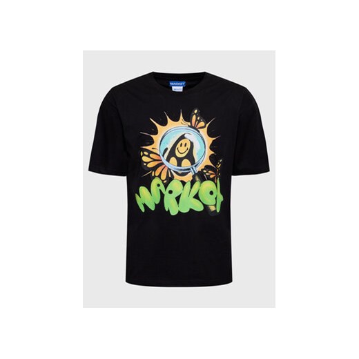 Market T-Shirt SMILEY 399001349 Czarny Regular Fit ze sklepu MODIVO w kategorii T-shirty męskie - zdjęcie 168542868