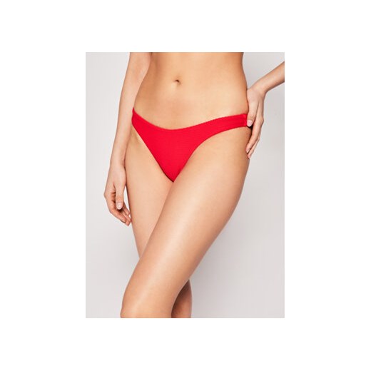 Seafolly Dół od bikini Essentials 40305-640 Czerwony ze sklepu MODIVO w kategorii Stroje kąpielowe - zdjęcie 168543899