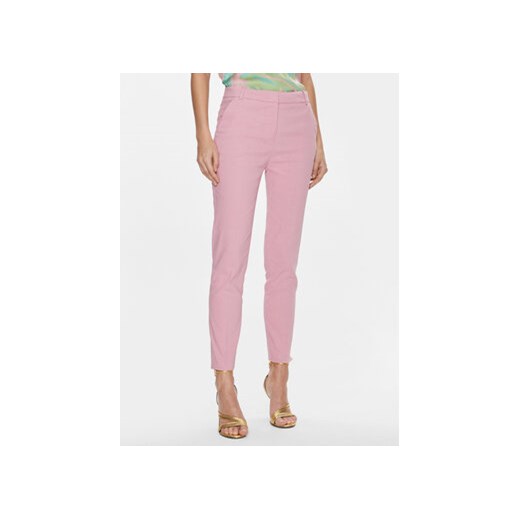 Pinko Spodnie materiałowe Bello 100155 A0IM Różowy Slim Fit Pinko 42 MODIVO