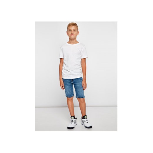 Tommy Hilfiger T-Shirt KB0KB04140 D Biały Regular Fit ze sklepu MODIVO w kategorii T-shirty chłopięce - zdjęcie 168544068