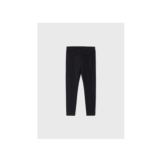 Mayoral Spodnie materiałowe 4502 Czarny Slim Fit ze sklepu MODIVO w kategorii Spodnie chłopięce - zdjęcie 168544969