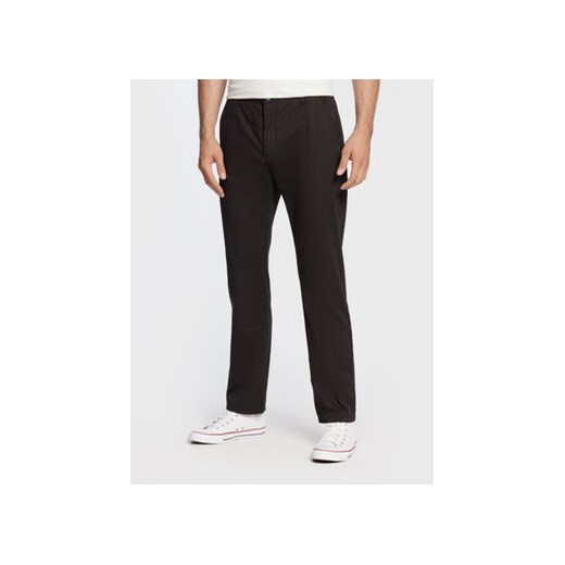 Brave Soul Spodnie materiałowe MTR-ARMSTRONG Czarny Regular Fit ze sklepu MODIVO w kategorii Spodnie męskie - zdjęcie 168545079