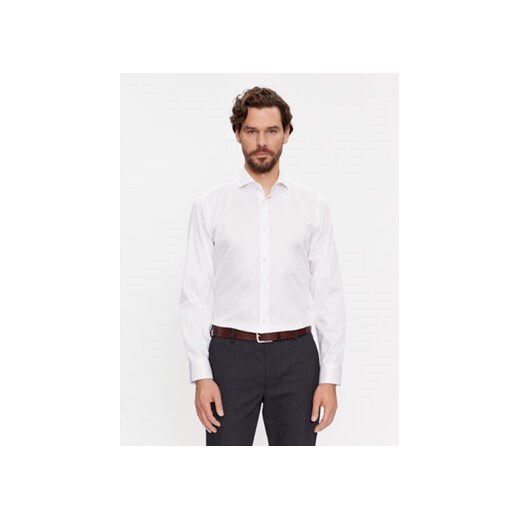 JOOP! Koszula 30034392 Biały Slim Fit ze sklepu MODIVO w kategorii Koszule męskie - zdjęcie 168545228
