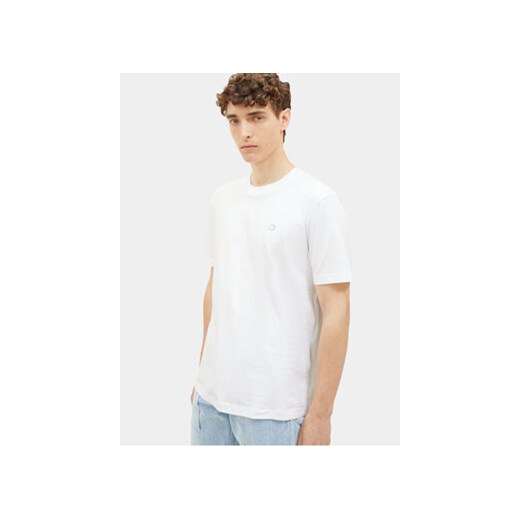 Tom Tailor Denim T-Shirt 1037655 Biały Basic Fit ze sklepu MODIVO w kategorii T-shirty męskie - zdjęcie 168545337
