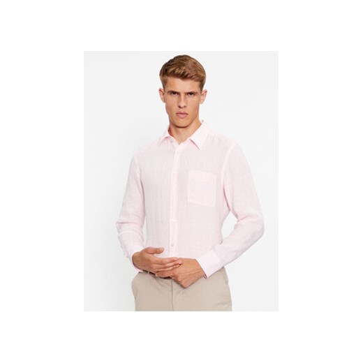 Boss Koszula Relegant 6 50489344 Różowy Regular Fit ze sklepu MODIVO w kategorii Koszule męskie - zdjęcie 168545358