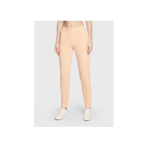 Guess Spodnie dresowe Euphemia V2BB03 KBC00 Pomarańczowy Regular Fit ze sklepu MODIVO w kategorii Spodnie damskie - zdjęcie 168545558