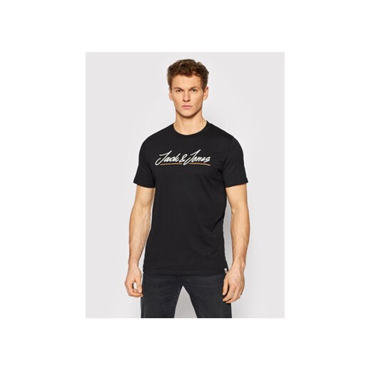 Jack&Jones T-Shirt Tons 12205107 Czarny Regular Fit ze sklepu MODIVO w kategorii T-shirty męskie - zdjęcie 168545655