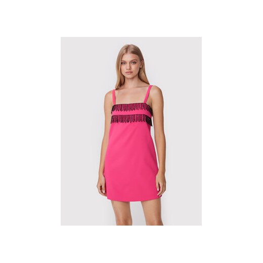 Pinko Sukienka koktajlowa Anica 1G183B 7624 Różowy Regular Fit ze sklepu MODIVO w kategorii Sukienki - zdjęcie 168545766