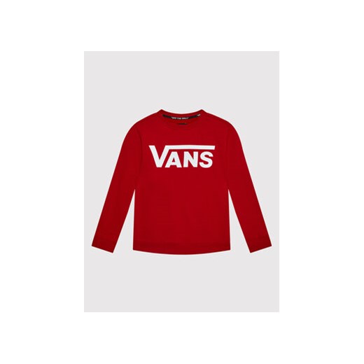 Vans Bluza Classic VN0A36MZ Czerwony Regular Fit ze sklepu MODIVO w kategorii Bluzy chłopięce - zdjęcie 168546009