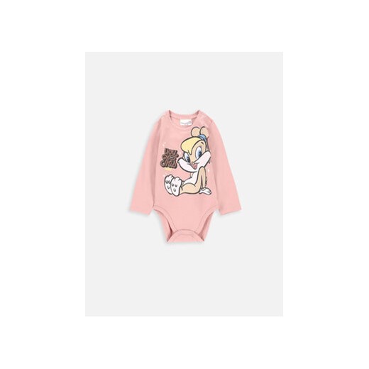 Coccodrillo Body dziecięce ZC3112102LGL Różowy ze sklepu MODIVO w kategorii Body niemowlęce - zdjęcie 168546037