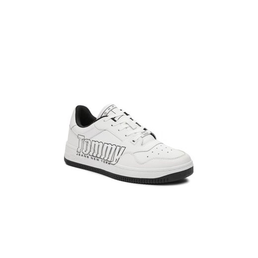 Tommy Jeans Sneakersy Tjm Basket Logo EM0EM01257 Biały Tommy Jeans 46 okazja MODIVO