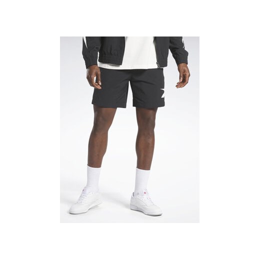 Reebok Szorty sportowe Classics Vector Woven Shorts IA2516 Czarny ze sklepu MODIVO w kategorii Spodenki męskie - zdjęcie 168546216