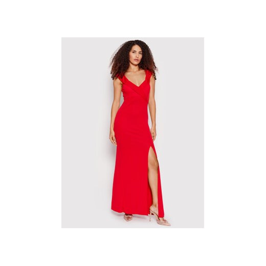 Rinascimento Sukienka wieczorowa CFC0018405002 Czerwony Regular Fit Rinascimento L wyprzedaż MODIVO