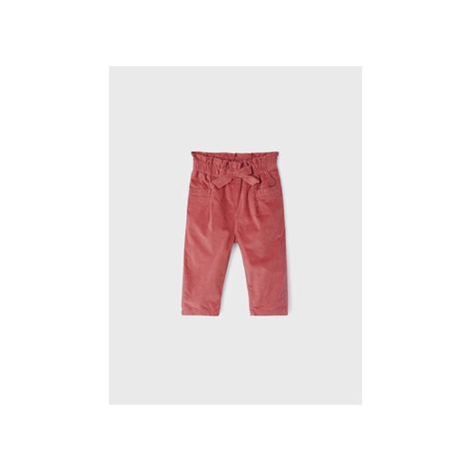 Mayoral Spodnie materiałowe 2541 Różowy Slouchy Fit ze sklepu MODIVO w kategorii Spodnie i półśpiochy - zdjęcie 168546637